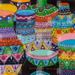 Multicolored Vases by by Andrés Pérez Jurado